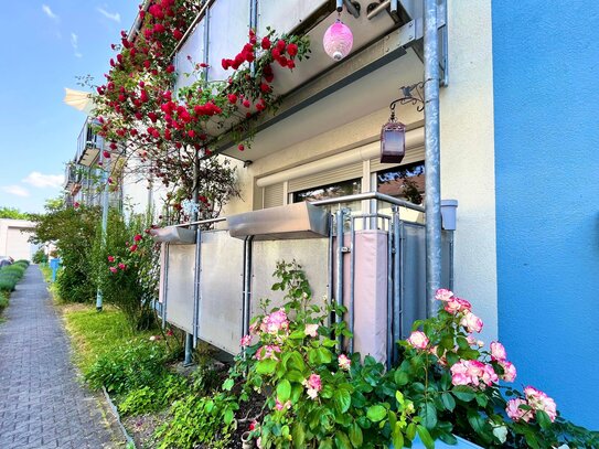 ? Schöne 4-Zimmer-Erdgeschosswohnung mit Balkon & Parkplatz in Gießen