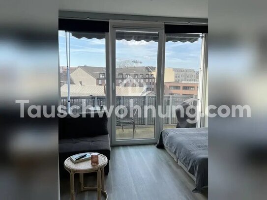 [TAUSCHWOHNUNG] 1 Zimmer Wohnung mit Sonnenbalkon gegen größere Wohnung