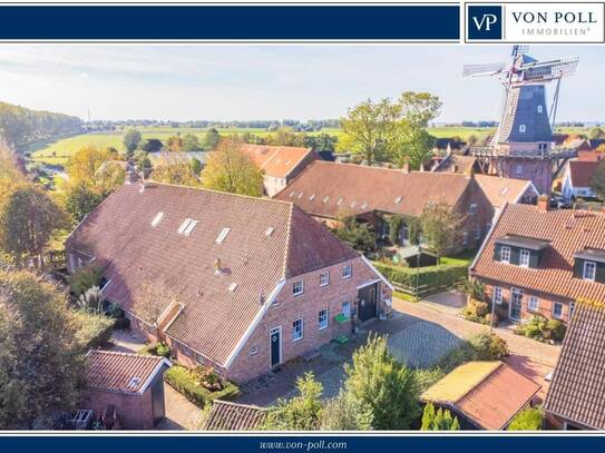 Sanierter Gulfhof in Rysum - Vielseitige Nutzung für Gastro & Feriengäste
