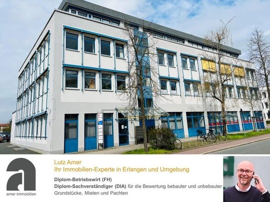 Neuer Boden bis Mietbeginn × Büro-/Schulungs- oder Praxisräume im Erlanger Zentrum