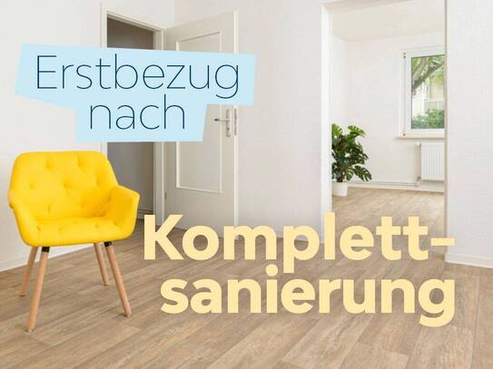 Frisch renovierte 4-Raum mit Balkon ab 01.06.2025