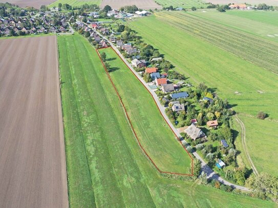 Vor den Toren von Glückstadt Noch 3 verfügbare Baugrundstücke in naturnaher Lage