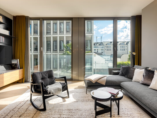 ,,The Seven Suites": Stylisch-luxuriöses 2,5 Zimmer Stadtdomizil mit 24H Concierge