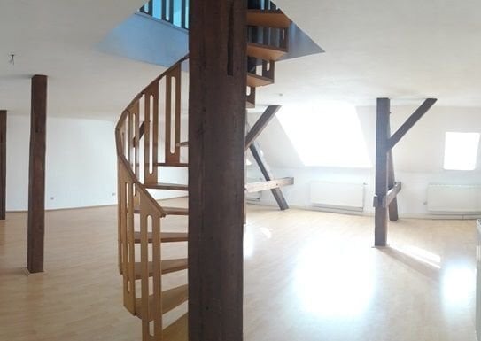 große 3- Raumwohnung- Dachgeschosswohnung / Maisonette im Zentrum !