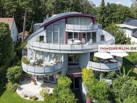 IMMOBERLIN.DE - Toplage am Schlachtensee: Exquisite Wohnung mit Sonnenterrassen