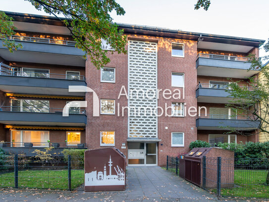 Hamburg - Horn | Geräumige 1-Zimmer-Wohnung mit Charme und schönem Balkon