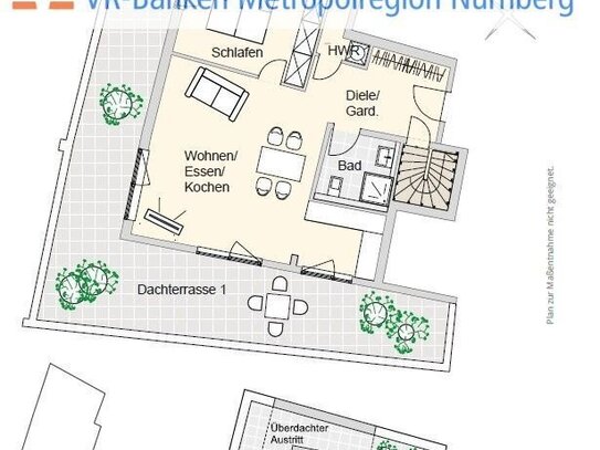 Ansprechende Wohnanlage im Nürnberg Nord: 60 stilvolle Neubau-ETW und 10 Büroeinheiten in Stadtlage!