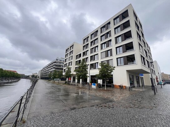 Mitte: 2-Zi-NB-Wohnung - WASSERBLICK - 66 m² - 2 TERRASSEN, EBK LUXUS Bad - per SOFORT zu VERKAUFEN