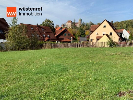 Colmberg- Bauplatz mit Burgblick ! Kein Bauzwang