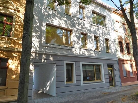 Schöne 3-Raum Wohnung mit Balkon im 1.OG in einem Neubau in zentraler Lage in Bahnhofsnähe