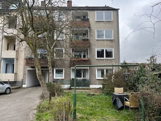 Gemütliche 3,5 Zimmer-Wohnung mit Balkon in ruhiger Lage -Sackgasse- in 47057 Duisburg-Neudorf