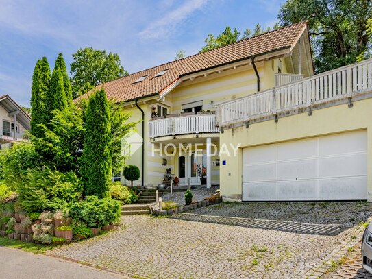 Traumhaftes Anwesen mit Einliegerwohnung und Panoramablick (Architektenhaus)