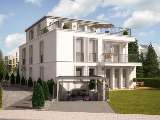 NEUBAU in GROß FLOTTBEK: - auch aufteilbar Villa Magnolia mit 11 Zimmern auf 180 m² Wohnfläche