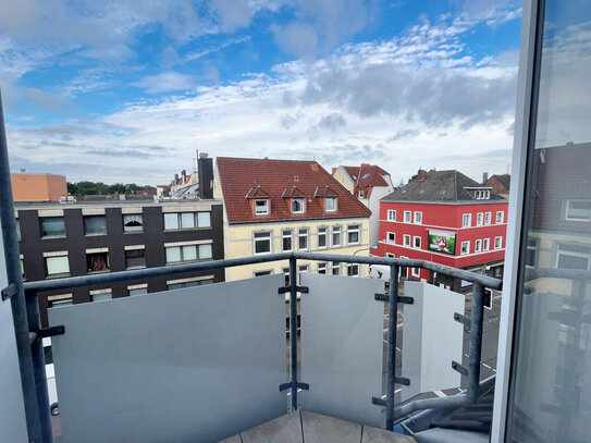 Vermietete Maisonette-Wohnung mit Balkon in zentraler Lage von Osnabrück