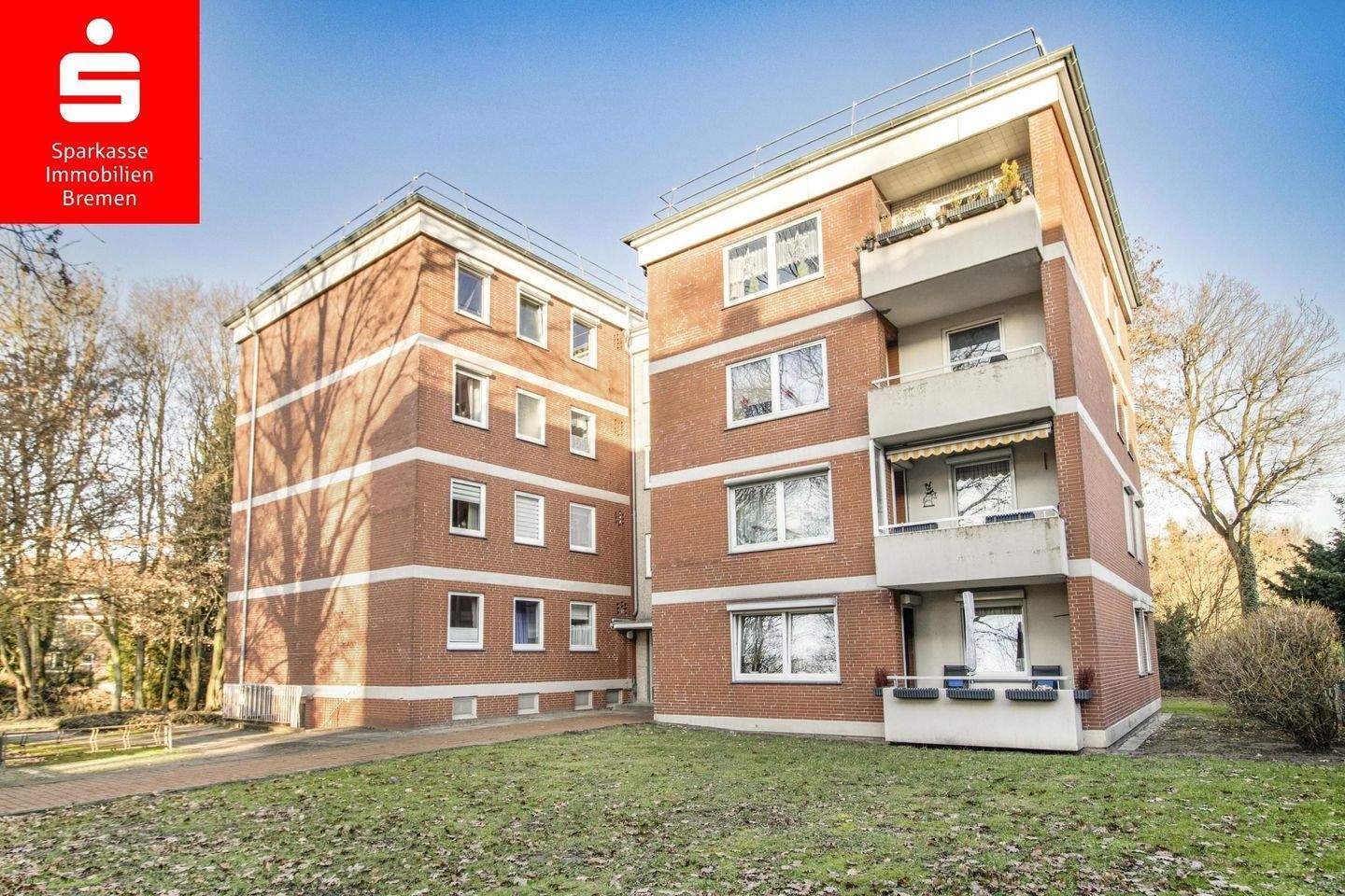 Bremen Obervieland: Gepflegte Eigentumswohnung mit 720€ Hausgeld in ruhiger Seitenstraße