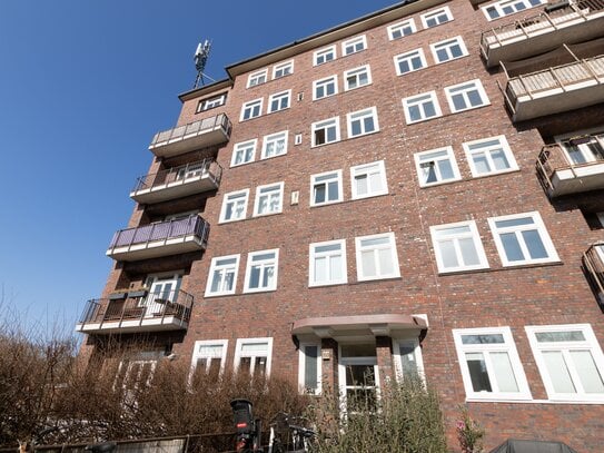 Charmante 3,5-Zimmerwohnung mit Garten in Winterhude