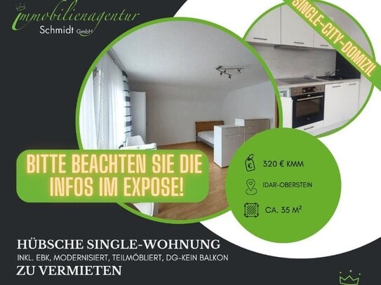 ***Hübsche, stadtnahe DG-SINGLE-Wohnung!***