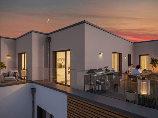 Haus zu groß? Ich bin die Alternative!* Penthouse mit charmanter Dachterrasse wartet hier auf Dich.