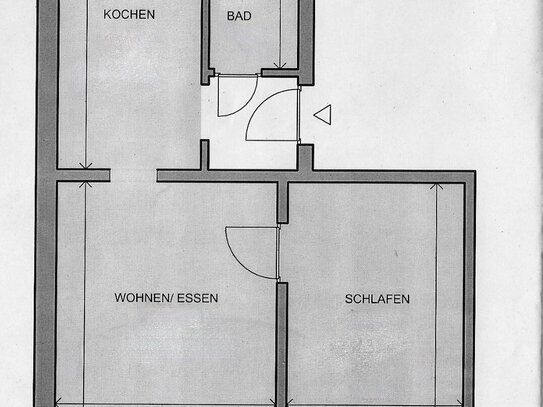 Sanierte Altbauwohnung im 2. Obergeschoss zu vermieten