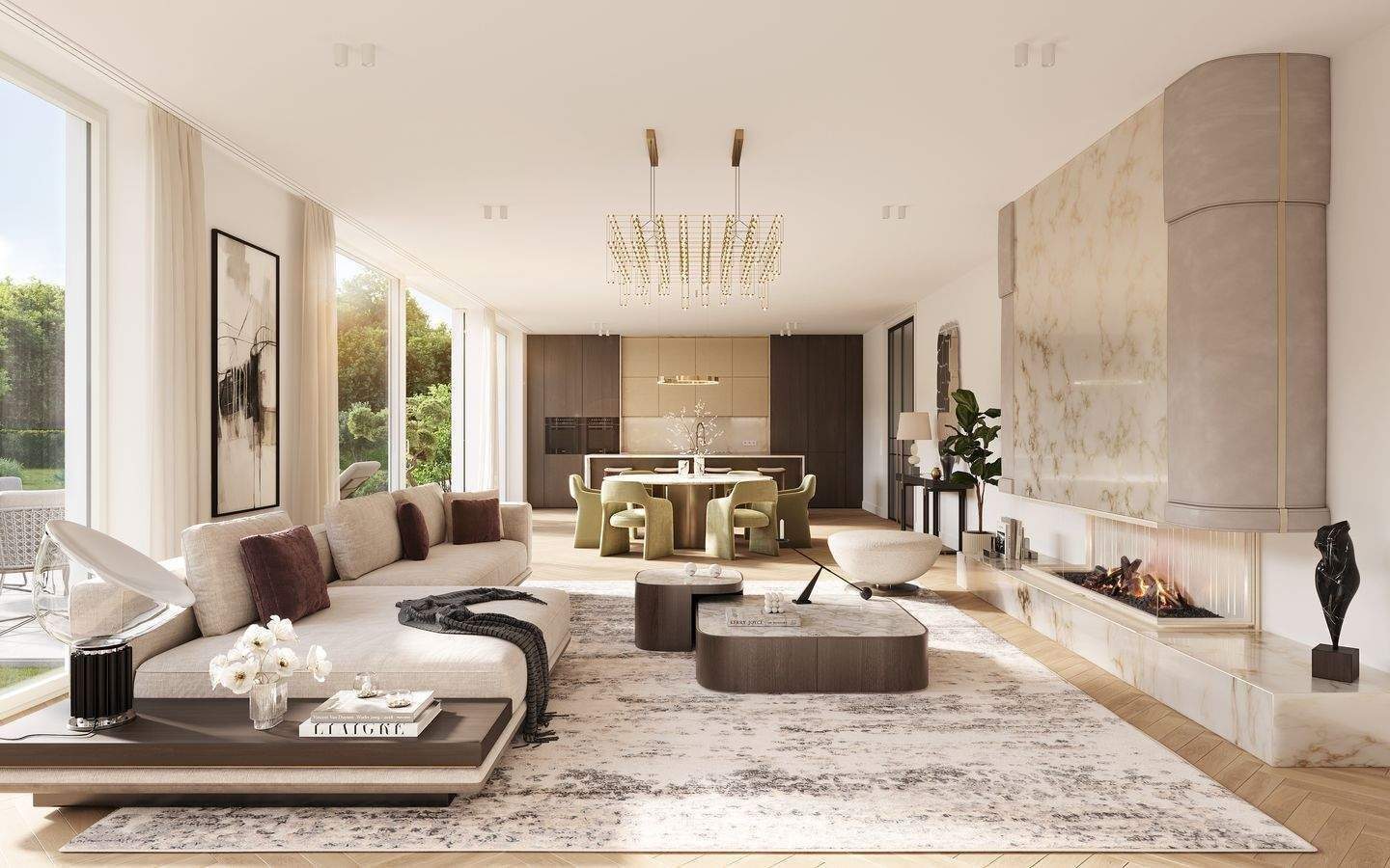 EXKLUSIVE VILLEN-WOHNUNG IM KÖNIGLICHEN NYMPHENBURG