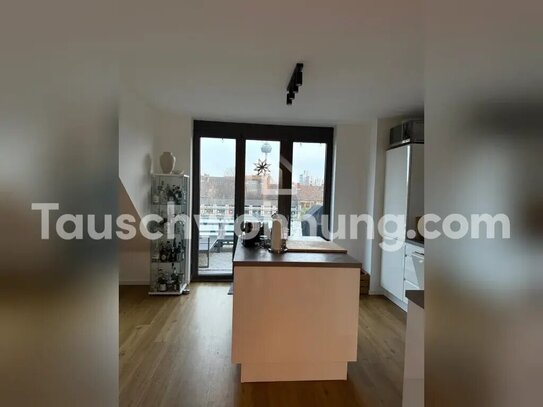 [TAUSCHWOHNUNG] Dachgeschoss-Maisonette-Wohnung, Balkon, Nähe Bhf Ehrenfeld