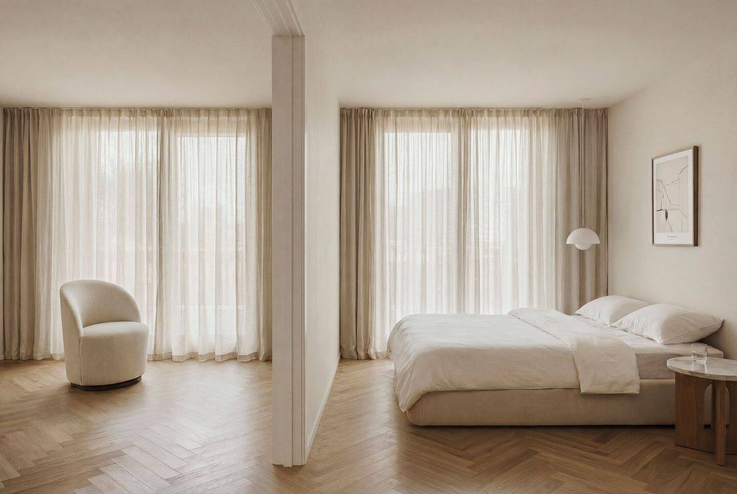Direkt an der Spree: Designwohnung mit Wasserblick, Balkon und Architektur von J. Mayer H. - Foto 1