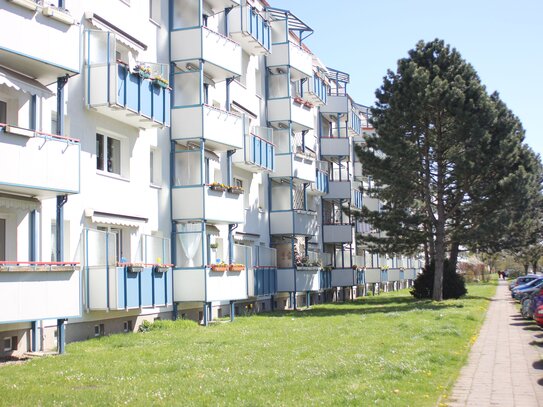 topsanierte 2-Raum-Wohnung im 1. OG in Lankow