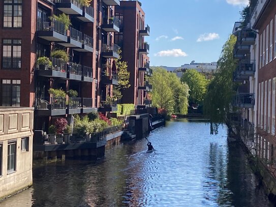 4-Zimmer-Maisonette-Wohnung direkt am Uhlenhorster Kanal