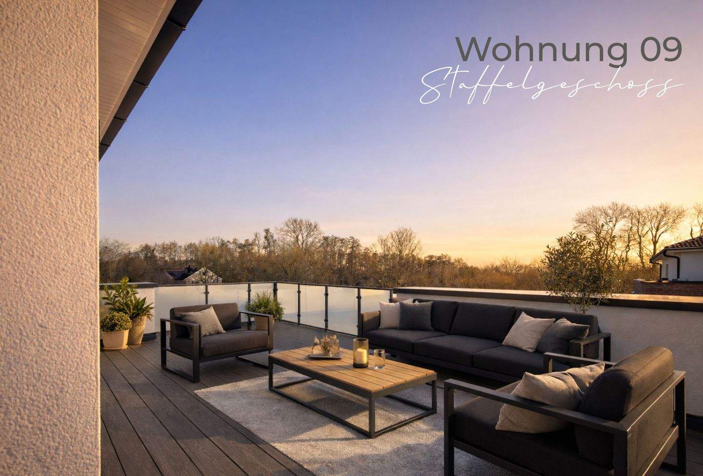 Immobilie in Lemförde - Lichtdurchflutete 3 Zimmer Wohnung mit riesiger Sonnen-Dachterrasse - Bild 0