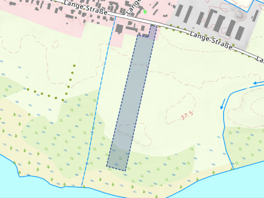 Zwei Landwirtschaftsflächen in Karwe