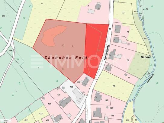 50% unter Bodenrichtwert - 11.189 m² Baugrundstück Lindlar-Scheel