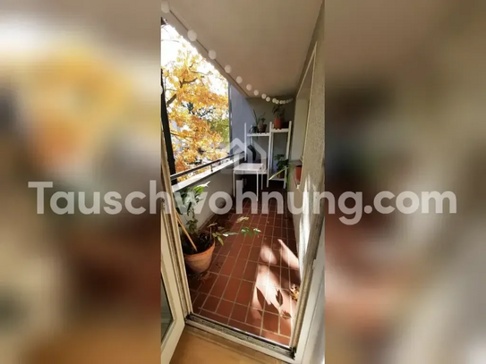 [TAUSCHWOHNUNG] Gut geschnittene Wohnung mit Balkon und Blick in Grünanlage