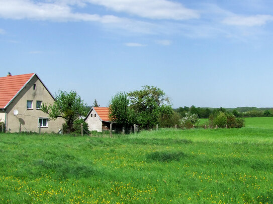 FINCA STIL-Landhaus in die Prignitz mit ca 213m² + ausbaureserve bis zu 345m2 ca 2.136 m² Grundstück in Traumlage, umge…