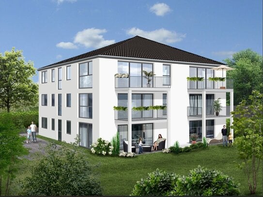 Neubau moderner, energieeffizienter Wohnungen, Wohnen in zentraler Lage – Exklusives Mehrfamilienhaus in Burgthann