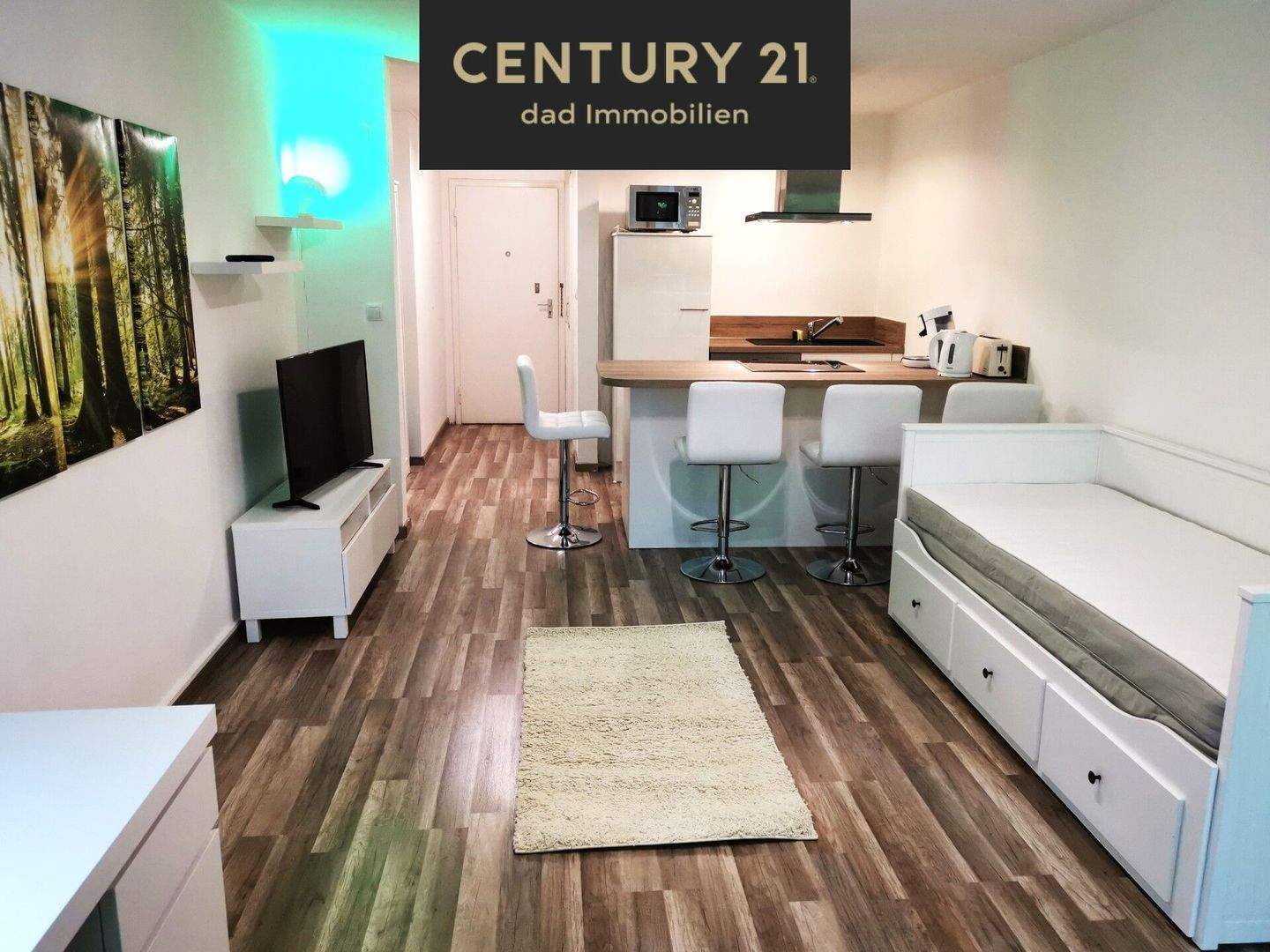 Top saniertes möbliertes Apartment (Ab 01.05.2026 Mieterfreie Wohnung) - mit Kochinsel und Loggia