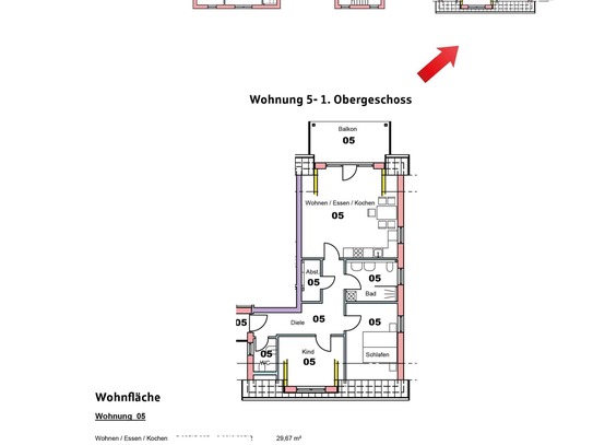 Sofort beziehbar - 3-Zimmer-Neubau-Eigentumswohnung in Mellrichstadt