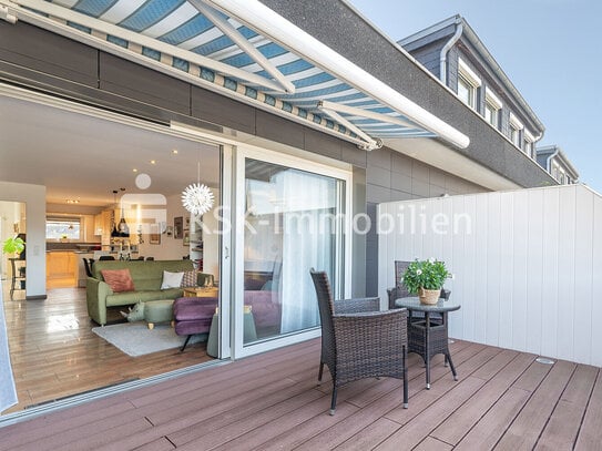 Schöner Wohnen im Haus-in-Haus mit Balkon und Terrasse im Leichlinger Zentrum!