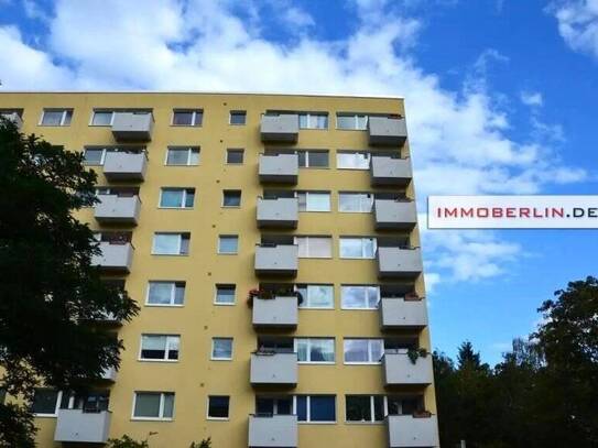 IMMOBERLIN.DE - Aparte Wohnung mit Südwestbalkon & Pkw-Stellplatz in angenehmer Lage