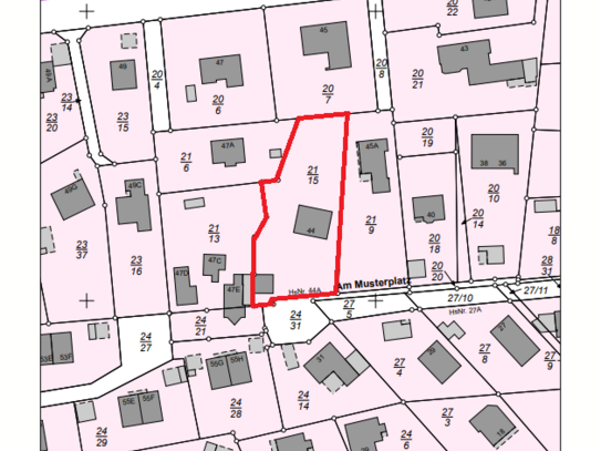 Zweifamilienhaus mit zwei Gartenanteilen + baureifer Bauplatz in bester Lage von Maschen