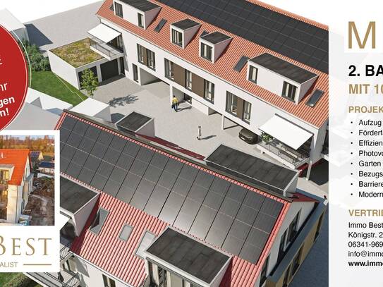 *OPEN HOUSE* am 05.04.2025 von 9.00 - 12.00 Uhr Energieeffizienzhaus 40! Neubauwohnung mit toller Ausstattung! KfW förd…