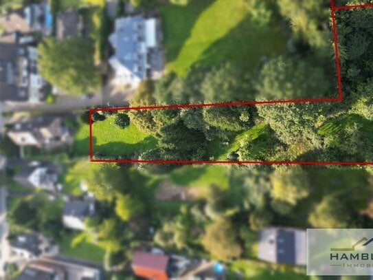 Baugrundstück 2458 m² - TEILBAR - angrenzendes Landschaftsschutzgebiet