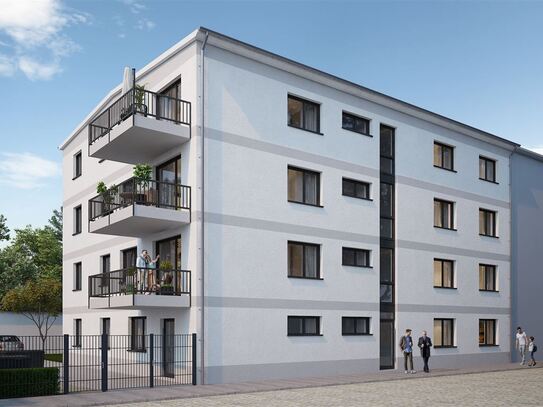 Moderne 70 m² Neubau-Etagenwohnung mit Balkon Kfw-Förderung!!!