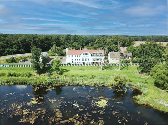 PROVISIONFREI !! Werde Hotelbesitzer! Ein Traum, Restaurant und Hotel in Alleinl. an der Alten Elbe: