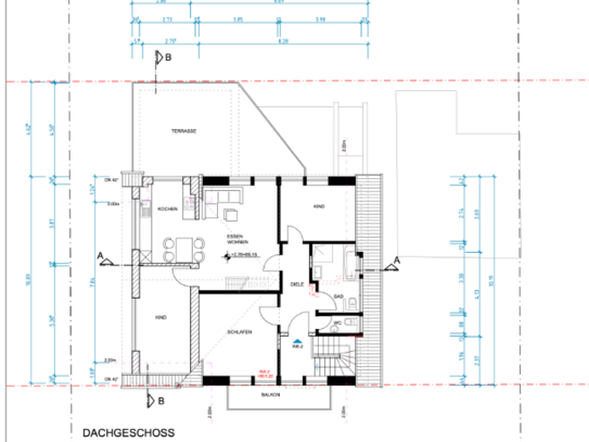 5-Zimmer-Maisonette-Wohnung im Zweifamilienhaus, Erstbezug nach Neubau und Sanierung