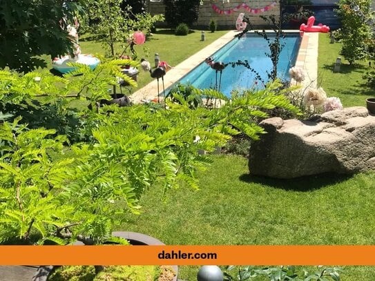 Hochwertiges Stadthaus mit Pool und Traumgarten in wunderbarer Wohnlage von Leipzig-Eutritzsch