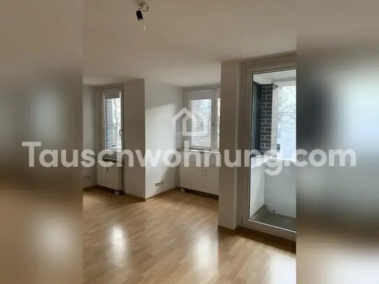 [TAUSCHWOHNUNG] Helle 1-Zimmer Whg, BK, EK in Fhain // Suche 2-3 Zimmer