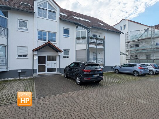 Schöne, moderne 2 Zimmer-Küche-Bad-Balkon Wohnung in Ruchheim mit Stellplatz