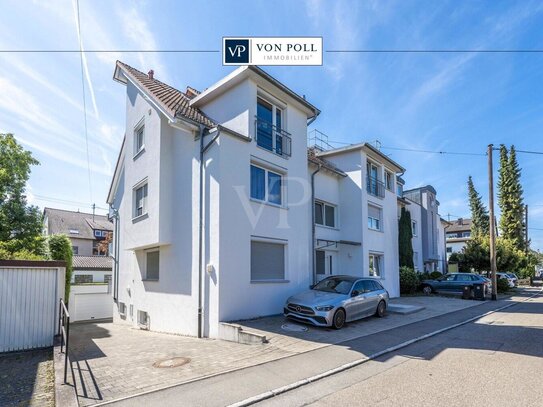 Modernes Wohnjuwel! - Exklusive Maisonette-Wohnung mit eigener Doppelgarage und toller Aussicht!