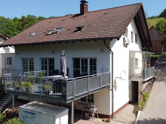 Einfamilienhaus mit Einliegerwohnung und großem Garten in Bad König/Kimbach zu verkaufen! - Für Natur- und Tierliebhaber