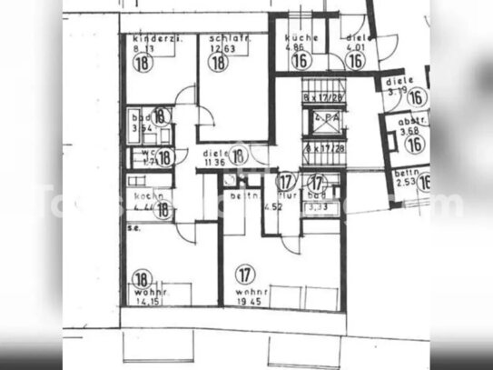 [TAUSCHWOHNUNG] 2,5 Zimmer Wohnung 5. Stock mit Dachschräge